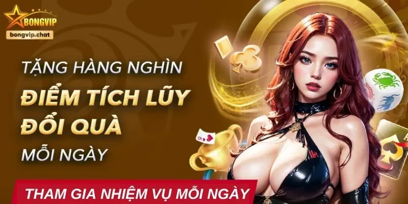 Làm nhiệm vụ nhận khuyến mãi BONGVIP cực đơn giản