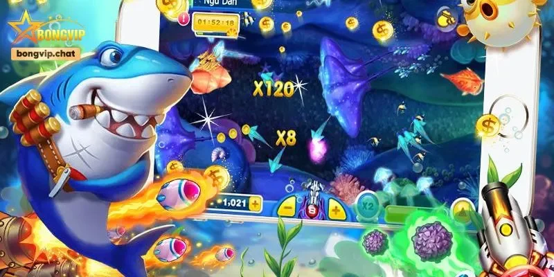 Một số phòng game điển hình tại sảnh bắn cá thần tài 